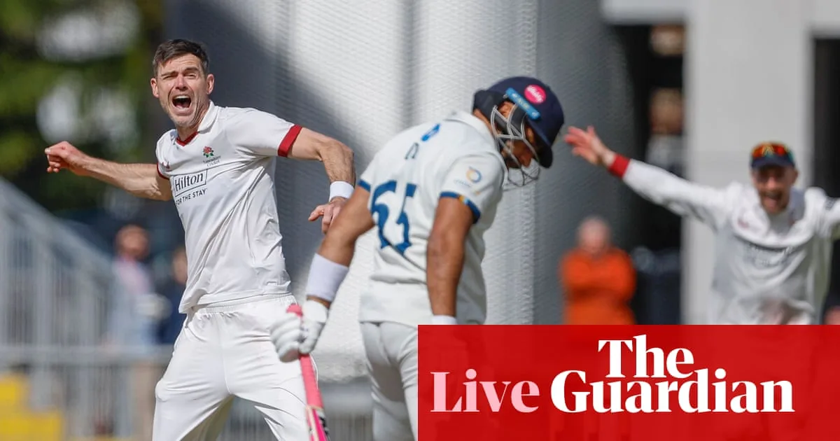 Anderson Inspires Lancashire To Thrilling County Championship Win