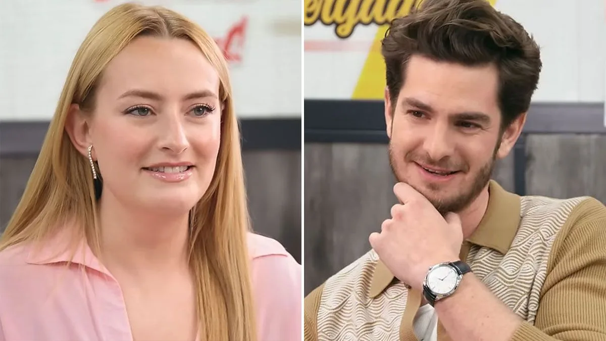 Andrew Garfield Asks Amelia Dimoldenberg on 'Real Date' During Awkward Chicken Shop Episode