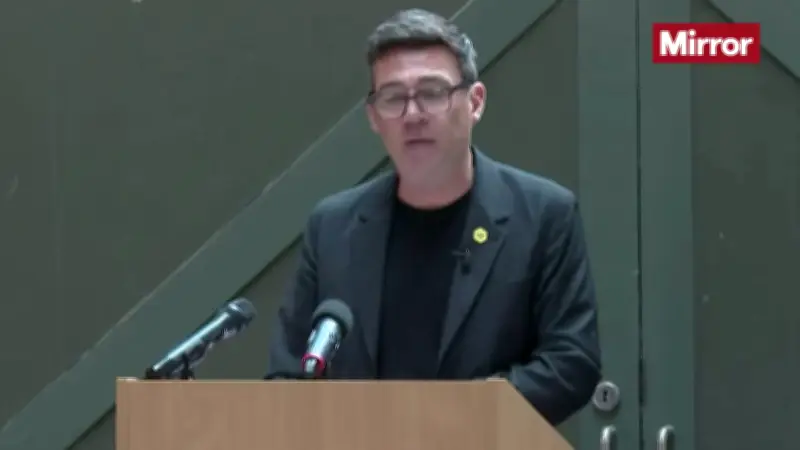 Andy Burnham Channels 'King of the North' Persona in Manchester Speech
