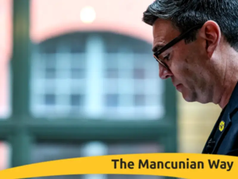 Andy Burnham Unveils Radical Plan for 'Number 10 North' in Manchester Speech