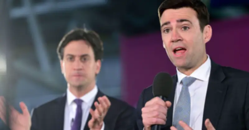 Andy Burnham Urged to Sack Ed Miliband Over Net Zero 'Madness'