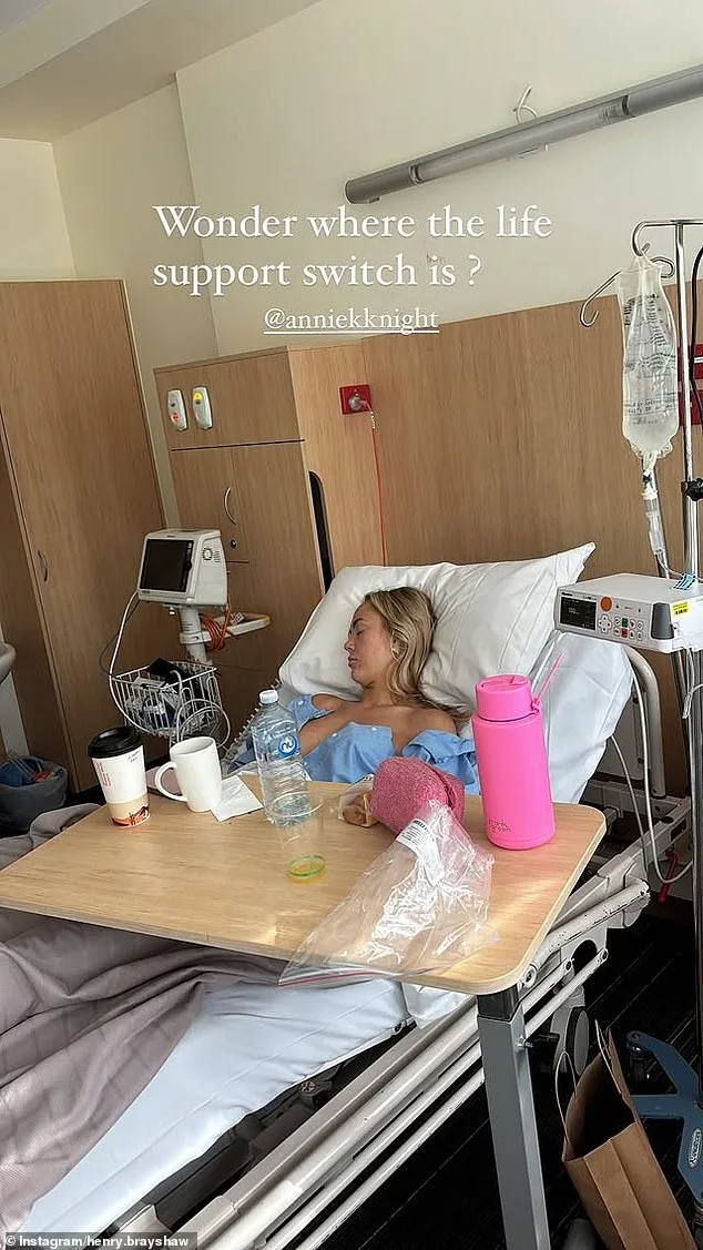 OnlyFans Star Annie Knight Hospitalised with Mystery Illness