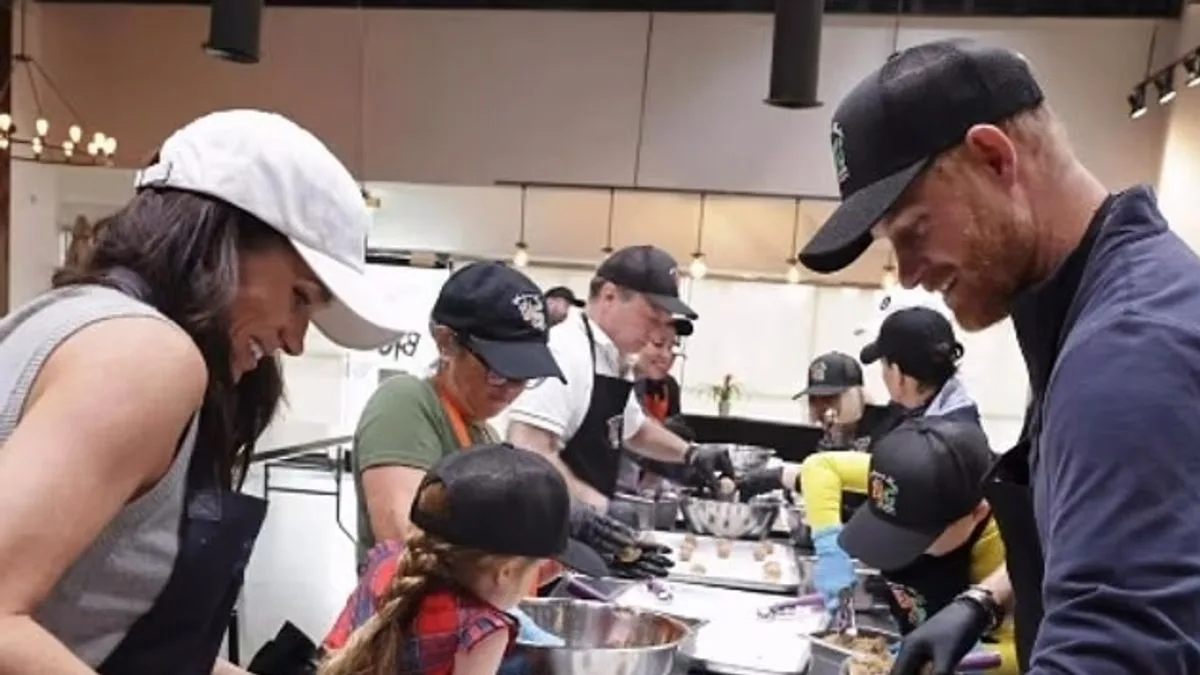 Archie and Lilibet Join Harry and Meghan for First Volunteer Event