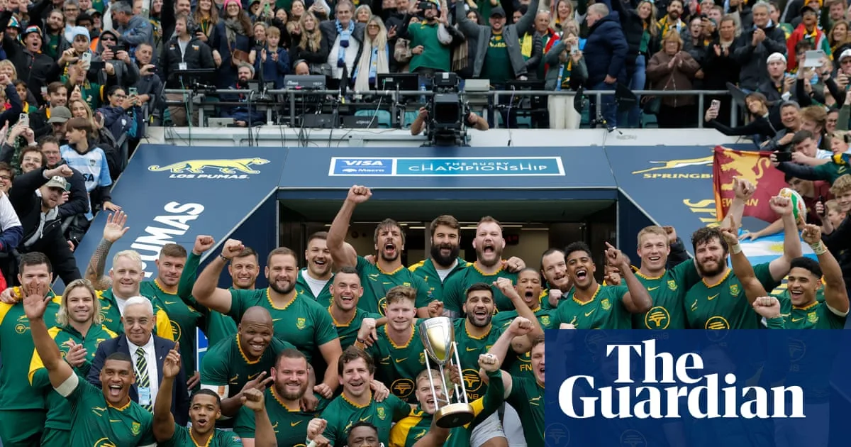 Springboks Clinch Back-to-Back Rugby Championship Titles After Patchy Win Over Argentina