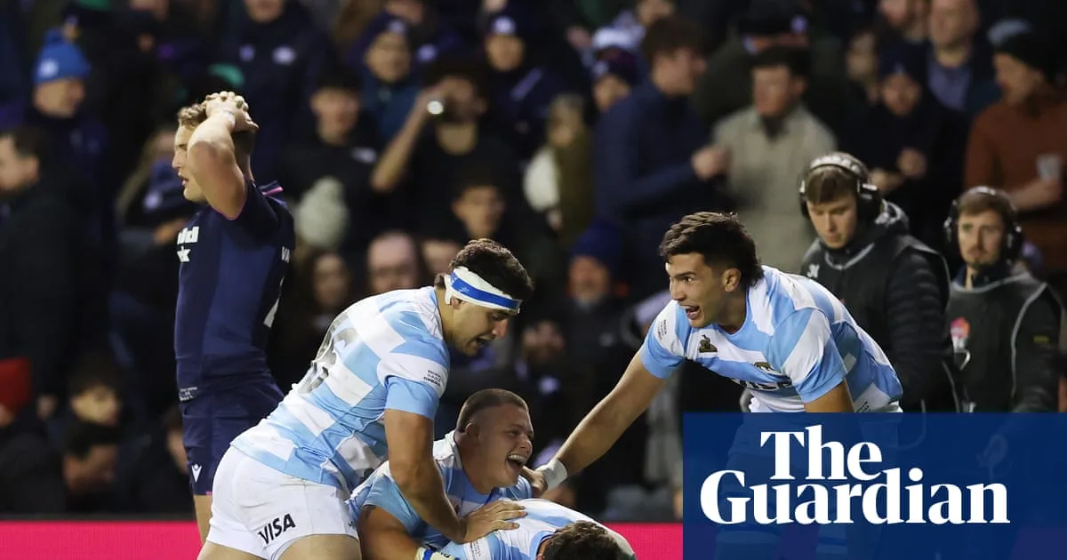 Santi Carreras leads record Argentina comeback to stun Scotland