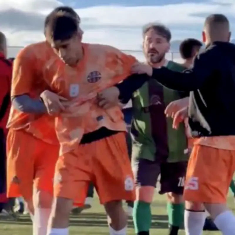 Argentine footballer faces lifetime ban after punching and kicking referee