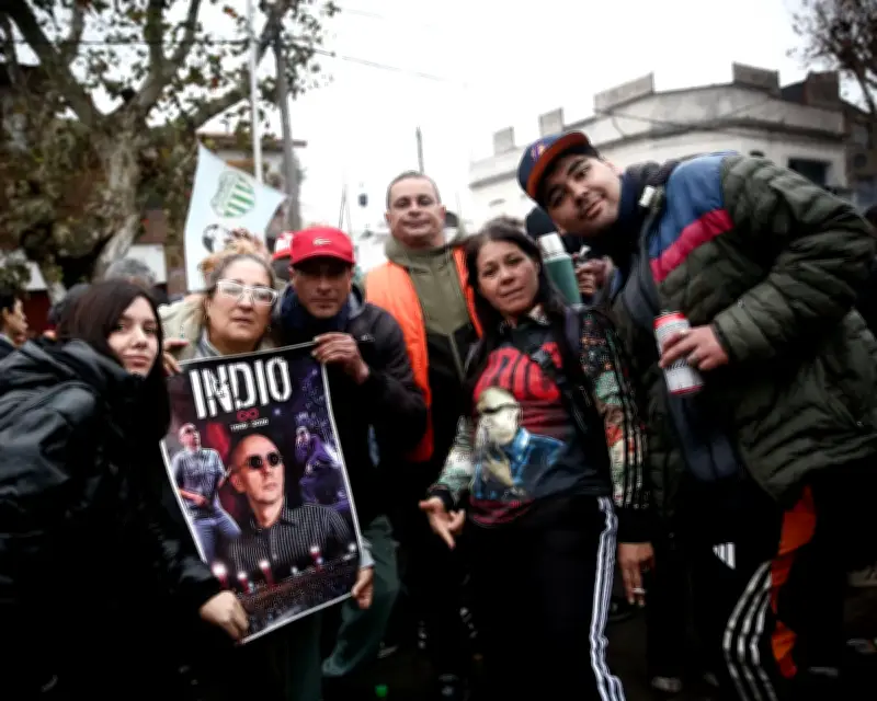 Argentine Rock Legend Indio Solari Draws Massive Crowds at Wake