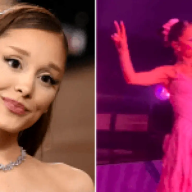 Ariana Grande Jokes About Divorce With 'Messy' Dance Move on Tour