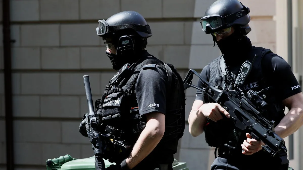 Armed Police Storm Blurton Estate in Gun Incident