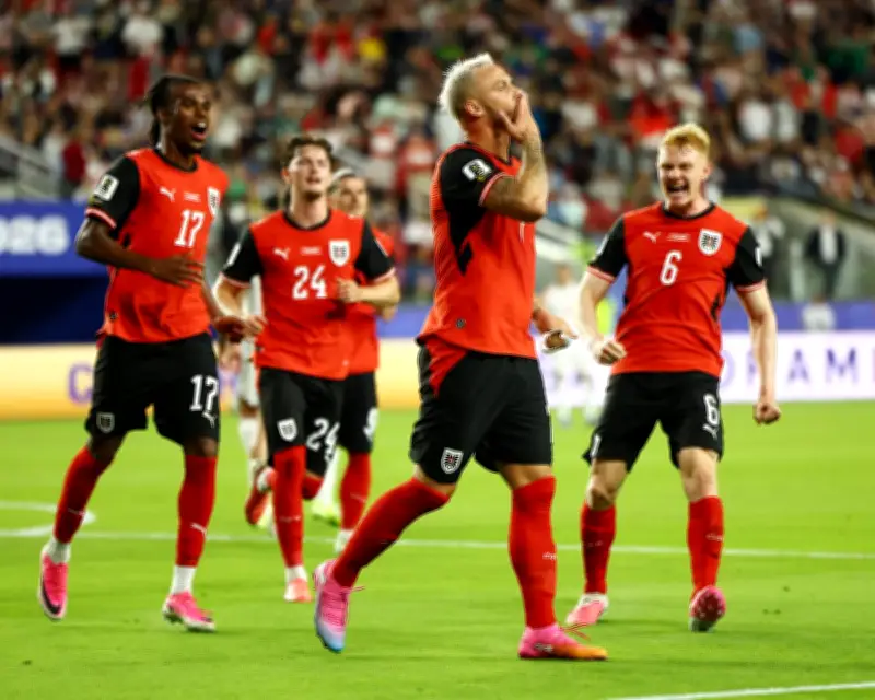 Arnautovic Inspires Austria to 3-1 Win Over Jordan in World Cup Group J