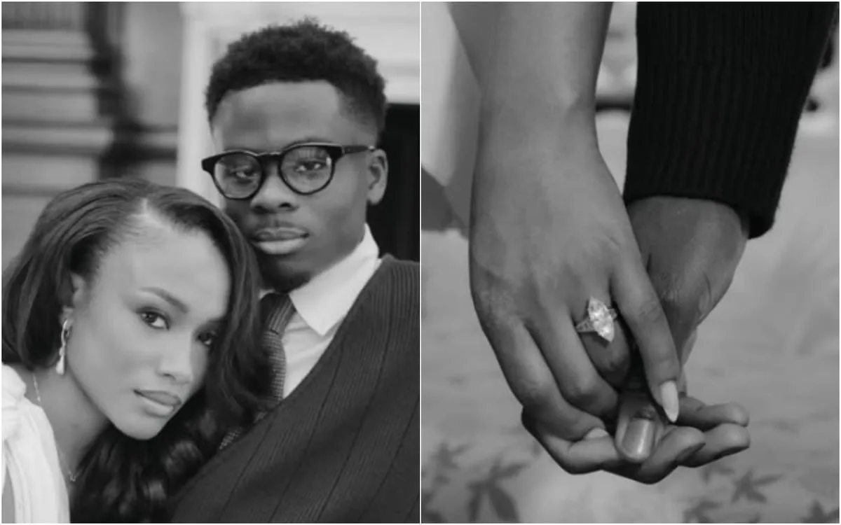 Arsenal Star Bukayo Saka Engaged to Long-Term Girlfriend Tolami Benson