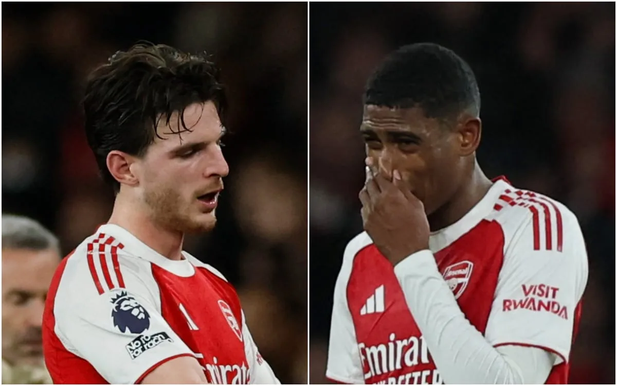 Arsenal's Rice and Mosquera Injured in Brentford Victory