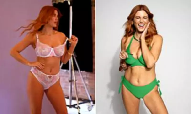 Ashley James Embraces Body Confidence at 39 in New Lingerie Campaign