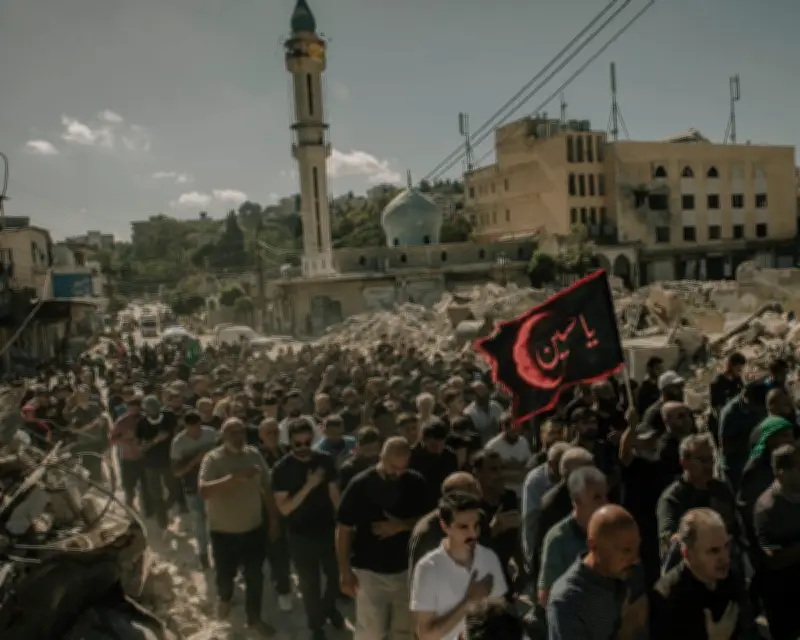 Ashura in Nabatieh: Mourning the Dead Amid Rubble and War