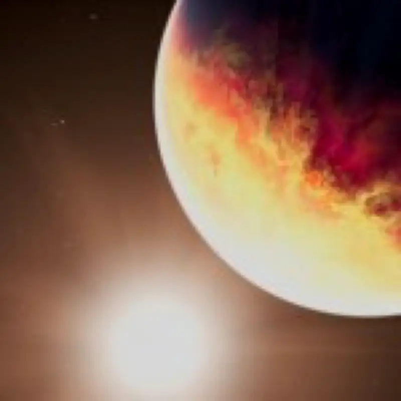 Astronomers Find Giant Roasted Planet That Heats Up by 610°C When Approaching Star