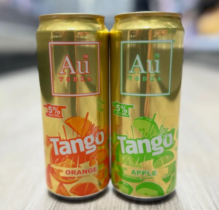 Tango Launches First Alcoholic Drink in Collaboration with Au Vodka