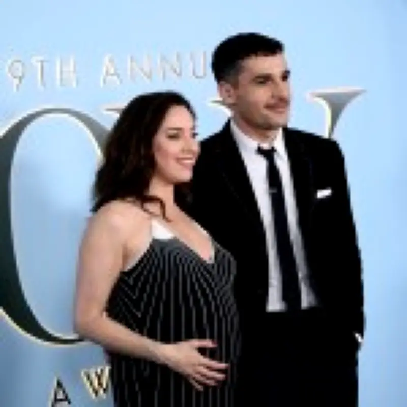 Aubrey Plaza and Christopher Abbott Make Red Carpet Debut at Tony Awards