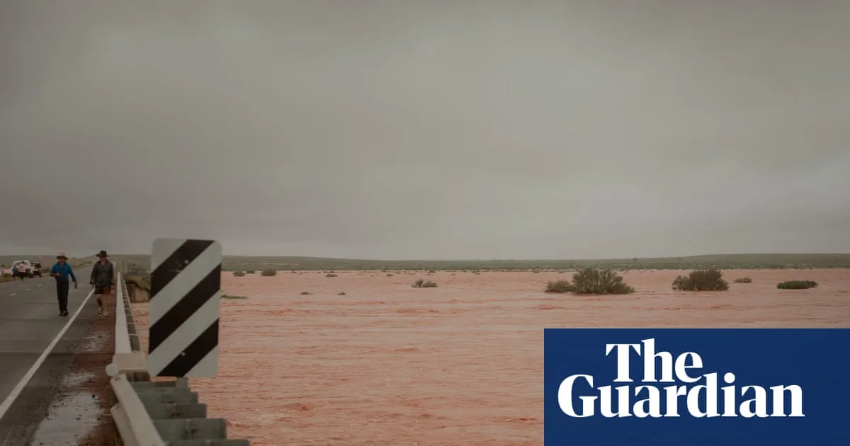 Record-Breaking Rain Hits Inland Australia After Extreme Heat