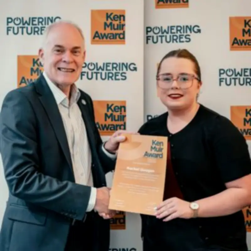 Ayrshire pupils win Ken Muir Awards for teamwork and personal growth