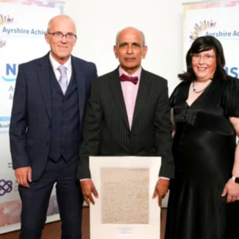 Ayrshire Stroke Consultant Awarded Prestigious Cullen Prize