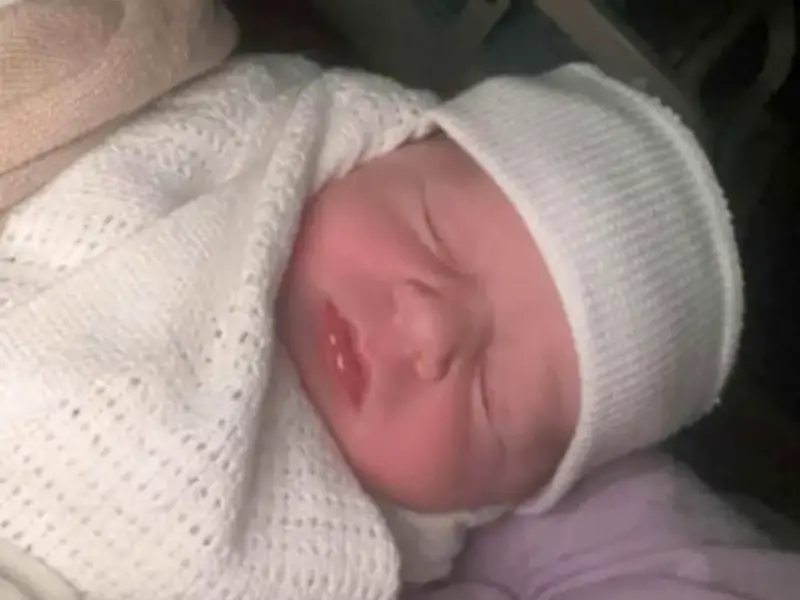 Baby Born at Petrol Station After Mum Goes Into Labour Eating Curry