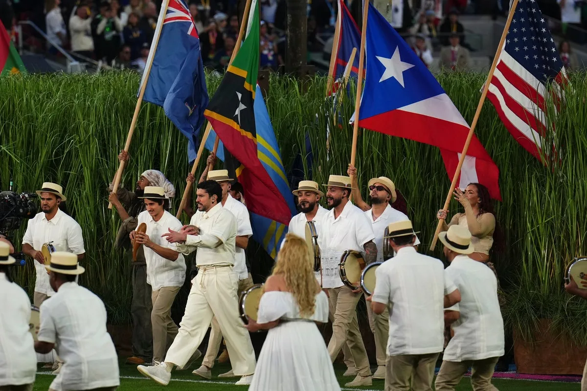 Bad Bunny’s Super Bowl Halftime Show Draws Cheers and Controversy Across the Americas
