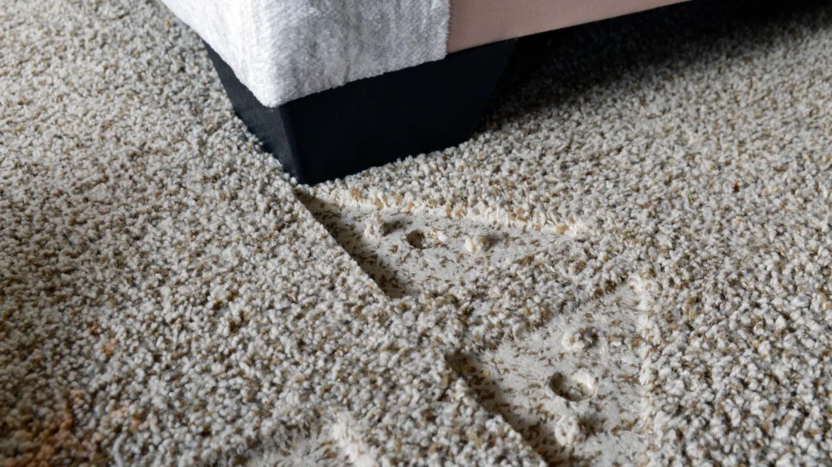 Bake Off Winner's Simple Carpet Dent Removal Method