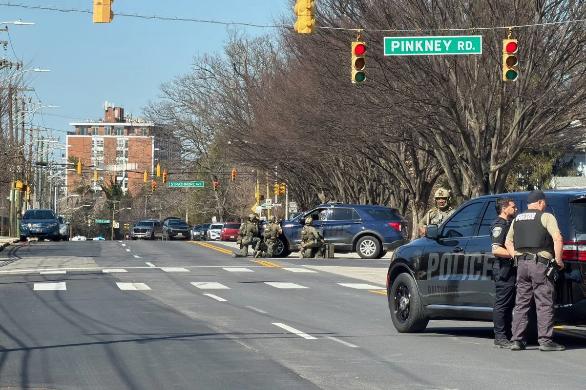 Baltimore Police Officer Wounded in Hostage Incident Near Synagogue