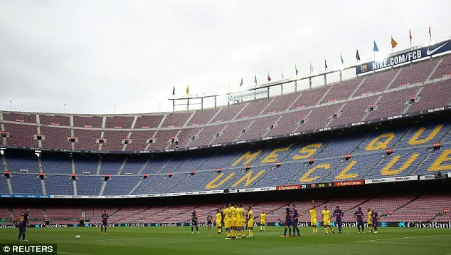 Barcelona vs Las Palmas Played Behind Closed Doors Amid Catalan Referendum Violence