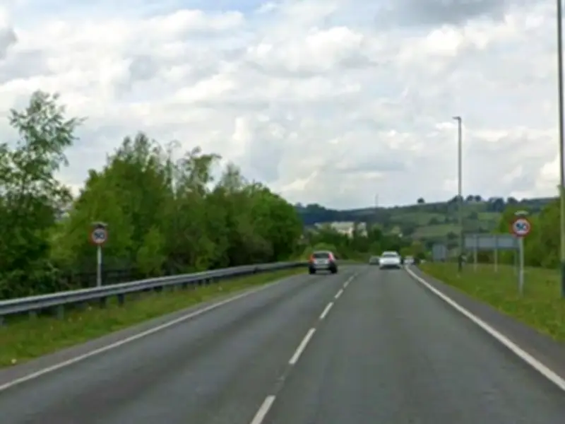 Bargoed Road Closed After Bus and Car Collision