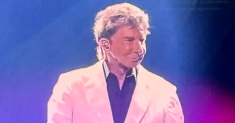 Barry Manilow Says Emotional Farewell to UK Fans at Final Show