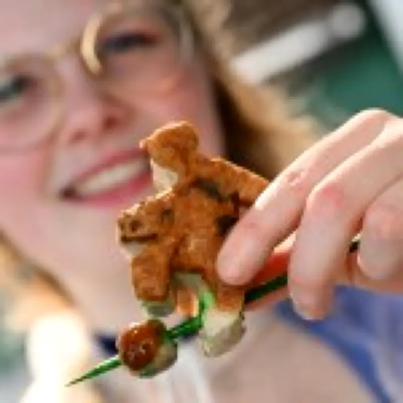 Bavarian sausage queen creates footballer-shaped weisswurst for World Cup