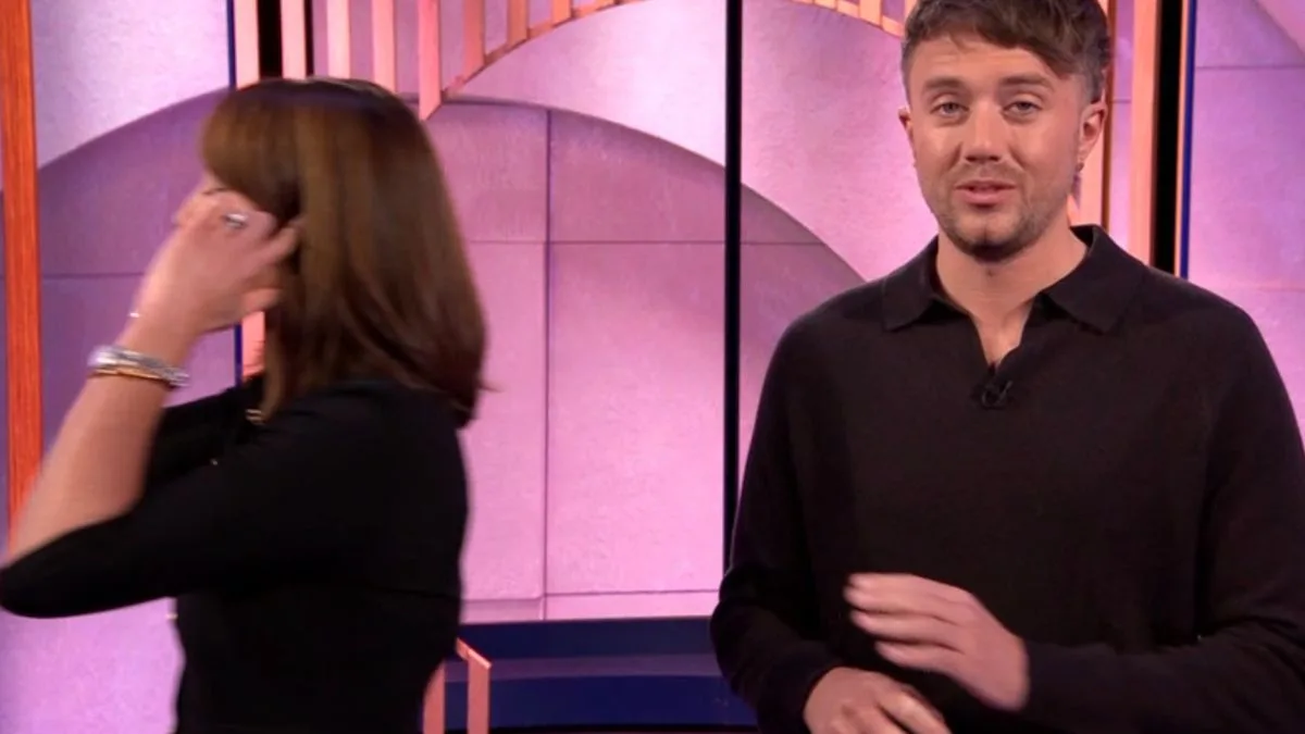 The One Show's Alex Jones Walks Off Set to Avoid The Traitors Spoiler