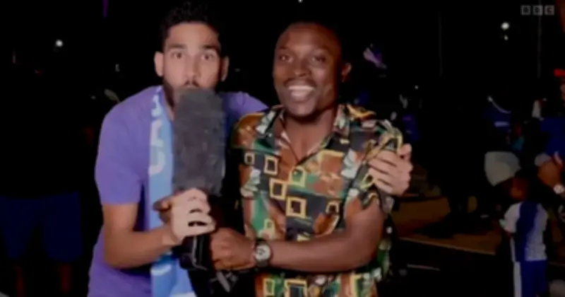 BBC Reporter Dragged Into Wild Cape Verde World Cup Celebration