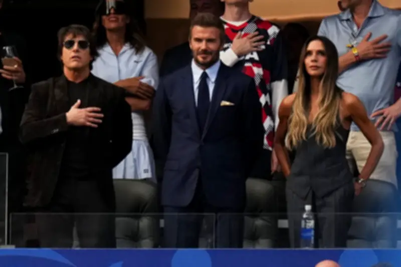 Beckham, Cruise Bring Hollywood Glamour to US World Cup Opener