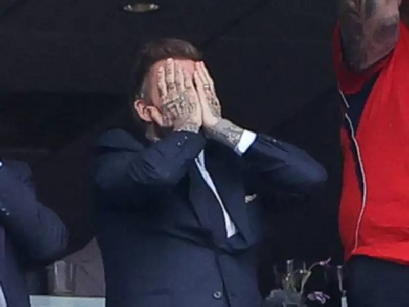 Beckham's Reaction Says It All After Kane's Dreadful Miss vs Ghana