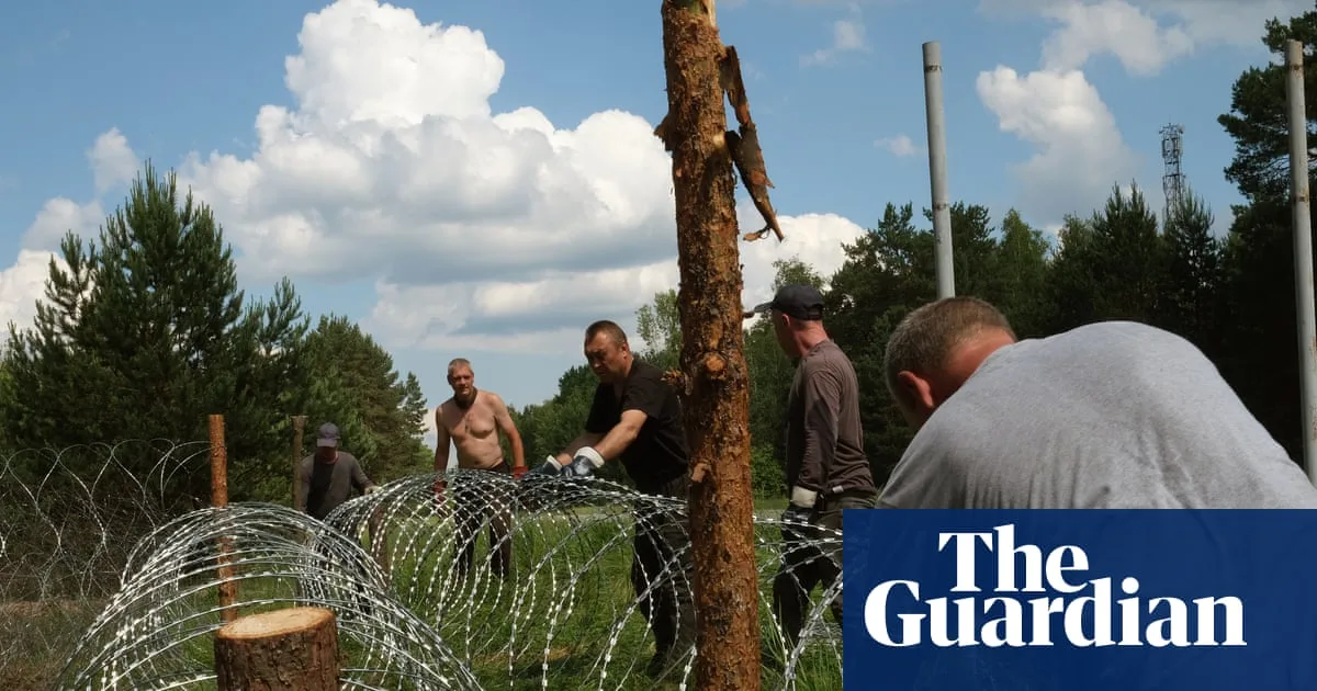 Ukraine Fortifies Northern Border Amid Rising Belarus Tensions