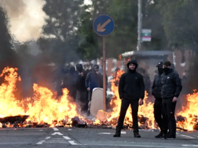 Belfast's Peace Under Threat: Racist Agitators Exploit Stabbing Tragedy