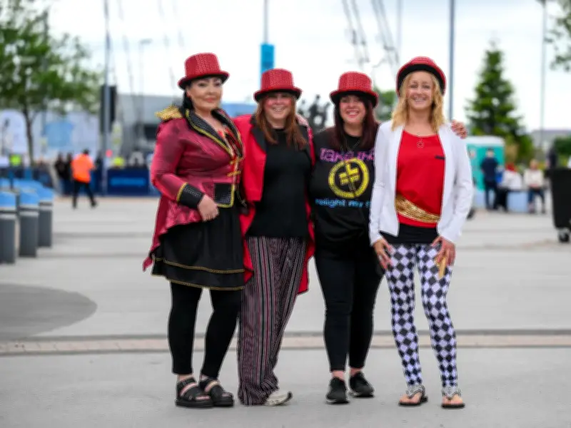 Best Dressed Take That Fans at Etihad Stadium Circus Live 2026
