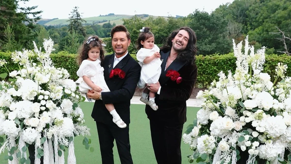 Big Brother Winner Brian Dowling Renews Wedding Vows with Husband Arthur Gourounlian