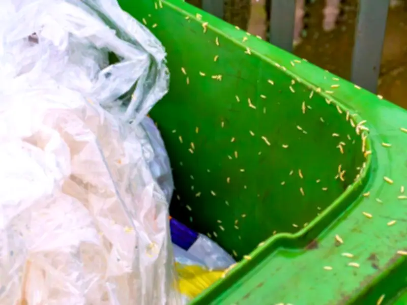 Binman warns: Don't leave food waste bins in sun or risk maggots
