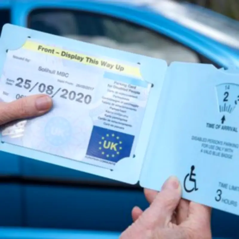 Blue Badge Holders Warned to Renew 12 Weeks Before Expiry