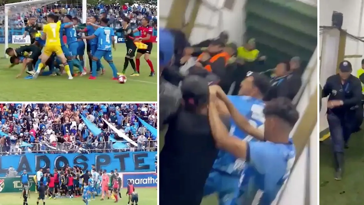 Bolivian Football Match Abandoned After Mass Brawl as Seven Players Sent Off