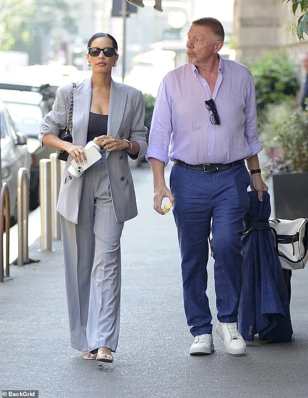 Boris Becker and Pregnant Wife Lilian Spotted in Milan After Baby Announcement