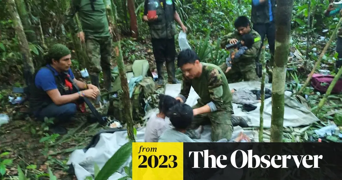 Four Indigenous Children Survive 40 Days in Amazon After Plane Crash
