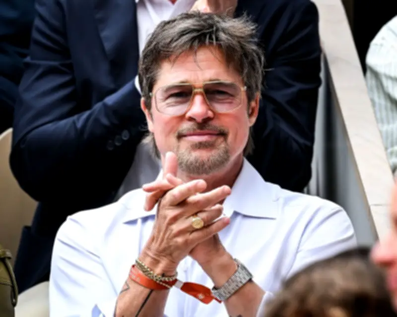 Brad Pitt Leads Older Men Embracing 'Hot Professor' Glasses Trend