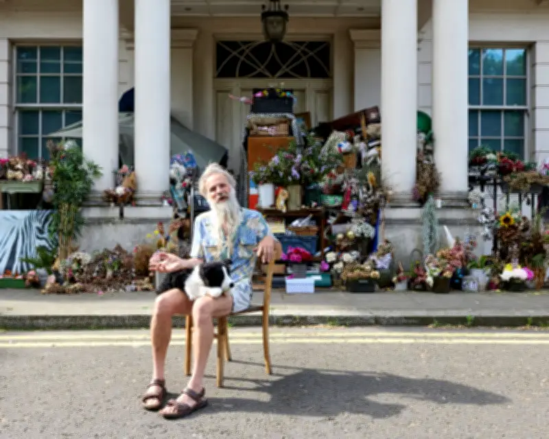 Britain's Priciest Home Stands Empty While a Homeless Man Lives on Its Porch