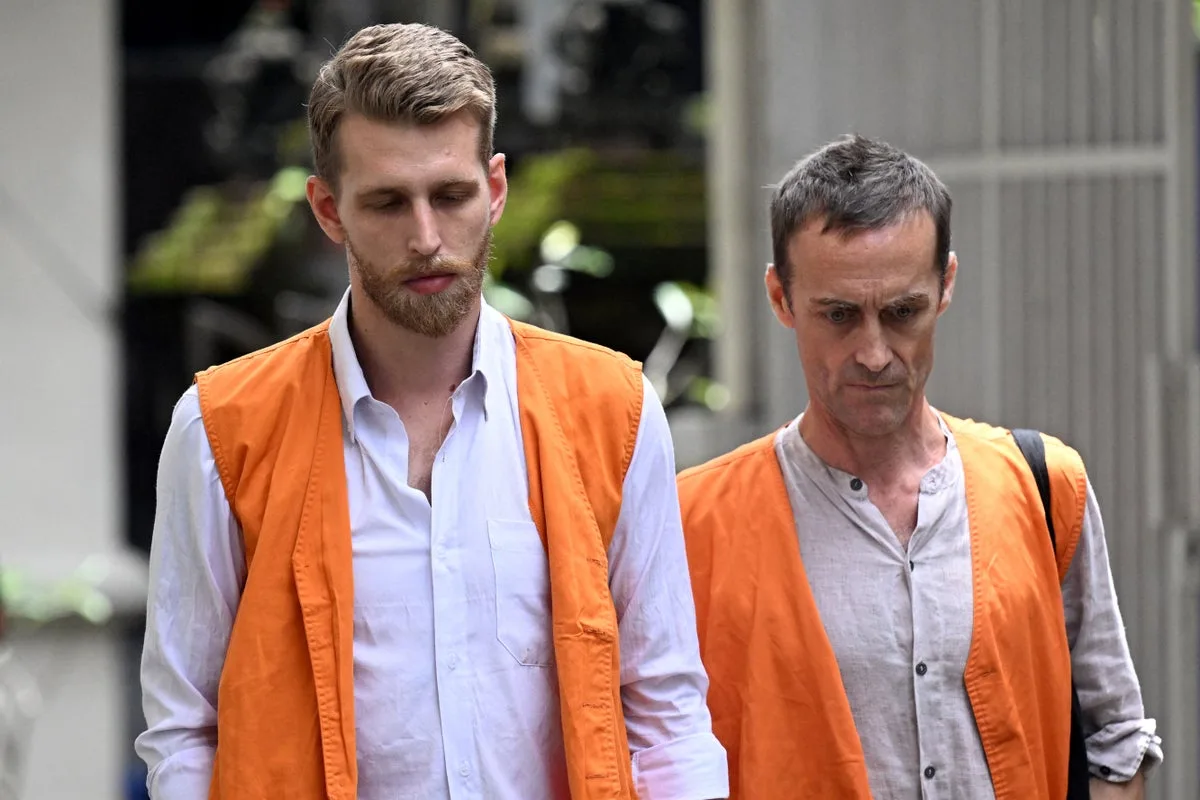 British Men Jailed 20 Years For Bali Cocaine Smuggling