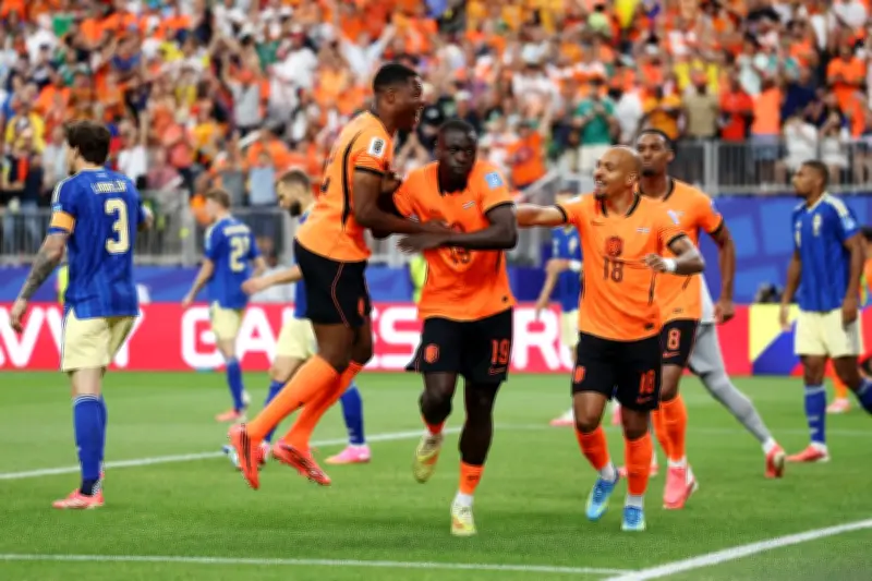 Brobbey and Gakpo doubles crush Sweden 5-1 in World Cup qualifier