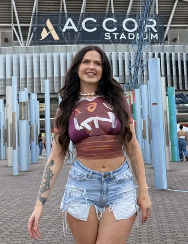 Broncos Fan Ejected from NRL Grand Final for Body Paint Stunt